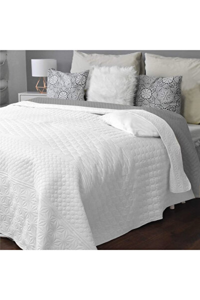 Homelevel Reversible bed or sofa cover, 170 x 220 cm, quilted, double-sided, ...