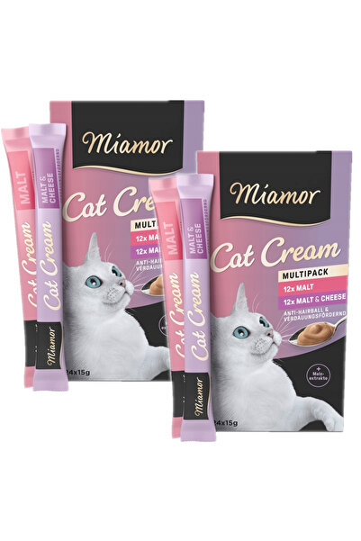 Miamor Mix cremă de malț anti-ghemotoace de păr 48x15g
