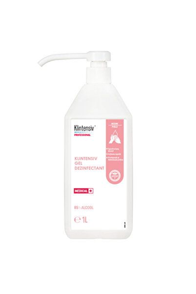 KLINTENSIV dezinfectant gel maini, , biocid, avizat MS, 1 L