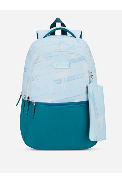 Lavie By Styli Brushstrokes Laptop Backpack with Pencil Pouch 36L 19Inches