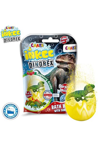 CRAZE Bila efervescenta Inkee cu surpriza dinozaur