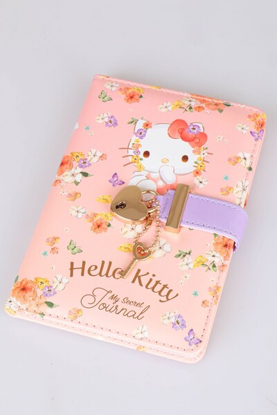 Hello Kitty New Season Licensed Secret Garden Edition A6 Locked Memobook / Di...
