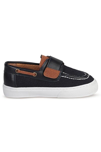 Civil Boys Suede Single Velcro Casual Παπούτσια, Μέγεθος 32-36 - Μπλε ναυτικό