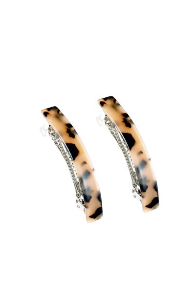 New Obsessions Автоматична шпилька для волосся з черепаховим візерунком, 6 см...