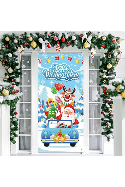 Other Banner Decorativ Craciun - Poliester, Inscriptie Germana, Exterior/Inte...