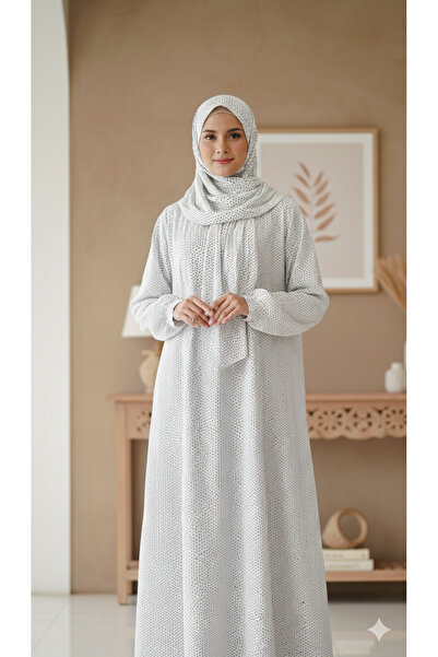Maison Emarat Prayer Dress / Namazi / libs salah with attached matching Sheila
