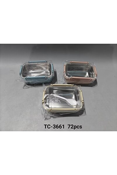 Other A practical and luxurious lunch box with a stainless steel body and col...