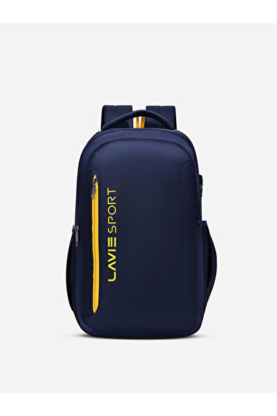 Lavie By Styli Laviesport Maverick Blue Printed Laptop Backpack 35L