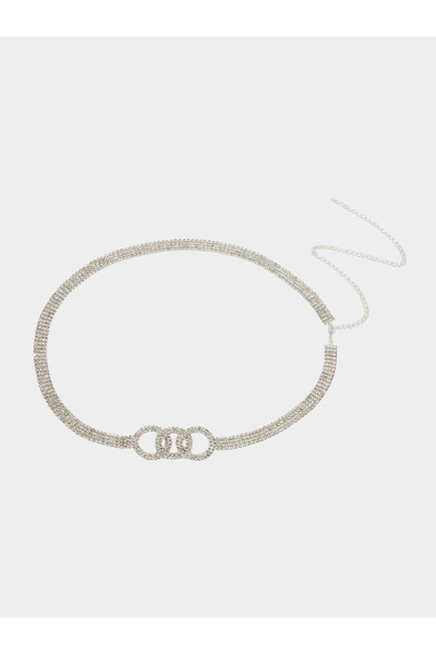 Styli Diamante Rhinestone Chain Belt