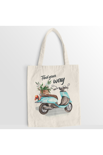 Kartier Find your way canvas bag