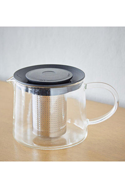 Generic Francis Borosilicate Glass Teapot - 600 ml