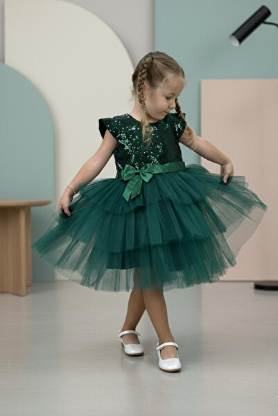 tny kids collection Girl's Sequined Tutu Dress