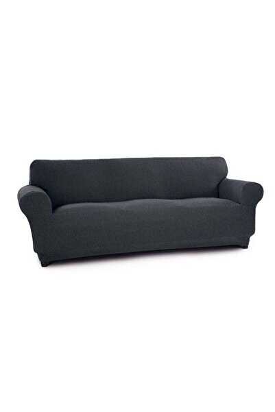 Generic Nueva Textura Diamante 3-Seater Sofa Cover Dark Grey 180-220 cm