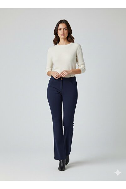 Ekol Beş Cep İspanyol Paça Pantolon 4034