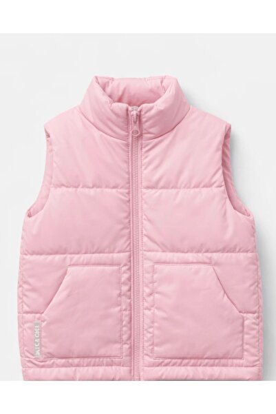 Lolliboomkids Soft Pink Inflatable Vest with Zipper Closure - Pastel Pink - 5...