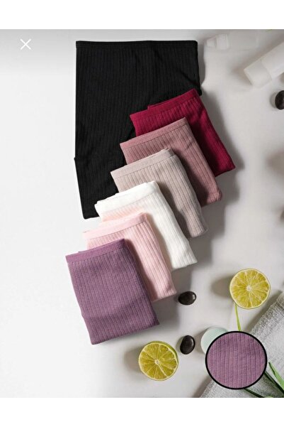 KÜBRAGEZİCİBUTİK Women's 7-Piece Terry Cotton Underwear Panties