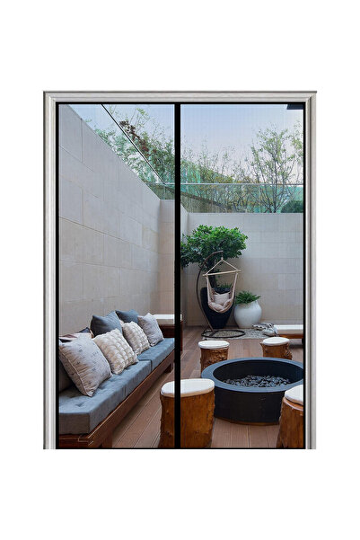 Other Magnetic Insect Screen Door - Fiberglass, Self-closing - 90 x 210 cm, B...