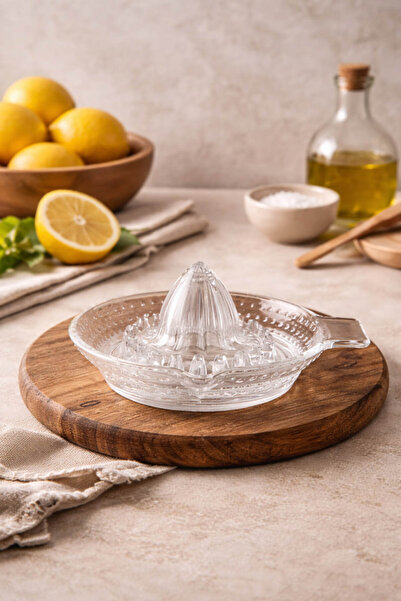 Anadolu Saray عصارة ليمون شفافة ومتينة وعملية لعصر الحمضيات