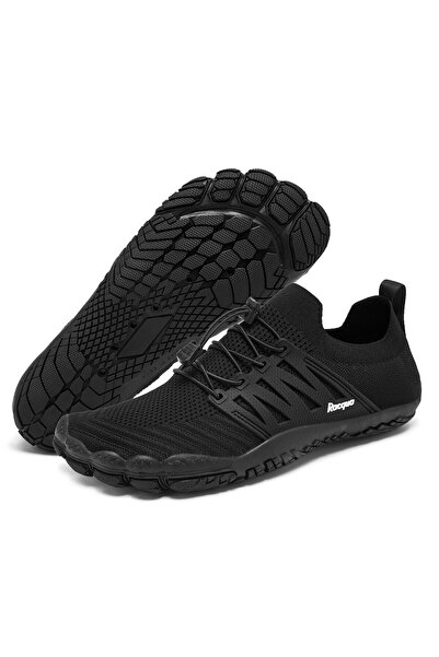 Other Barefoot Water Shoes - Quick Drying, Non-Slip Sole, Drainage - Black, S...