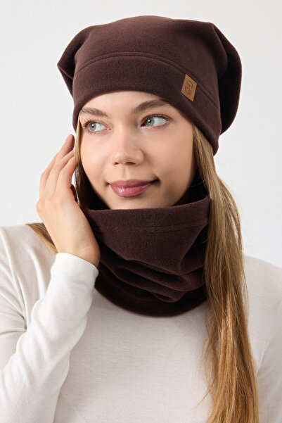 Butikgiz 100% Micro Polar Fleece Extra Flexible and Soft Women's Beanie Neck ...