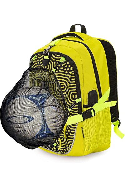 Other BONN Sports Backpack - Ball and Helmet Net, USB Port, 15.6 inch Laptop,...