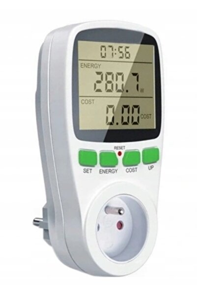 zola Electric current meter, consumption, amperage, voltage, LCD display, 230...