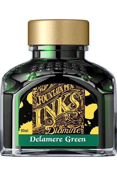 Diamine Ink Bottle 80 ml - Delamere Green
