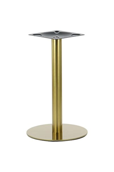 2home Round Table Leg, Gold