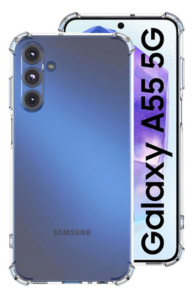 Generic Samsung Galaxy A55 - Ultra Clear Gorilla Silicone Protective Case