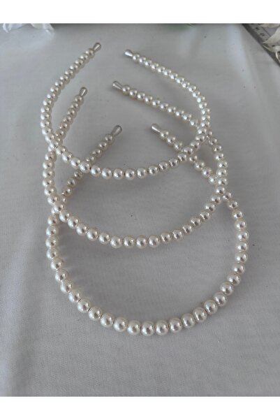 LE FANTASİA Pearl Crown - Bridesmaid Crown - Bridal Crown - 3 Pieces