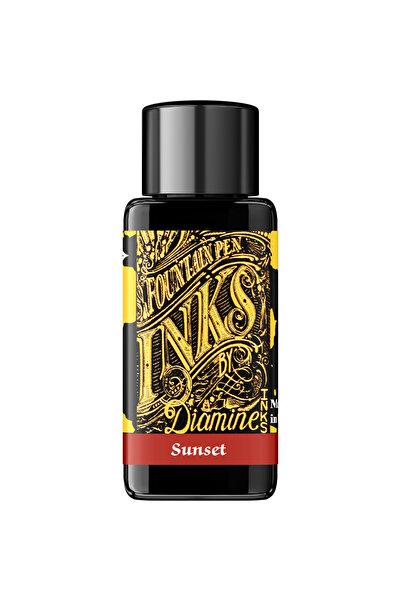 Diamine Sticlă de cerneală 30 ml - Apus de soare