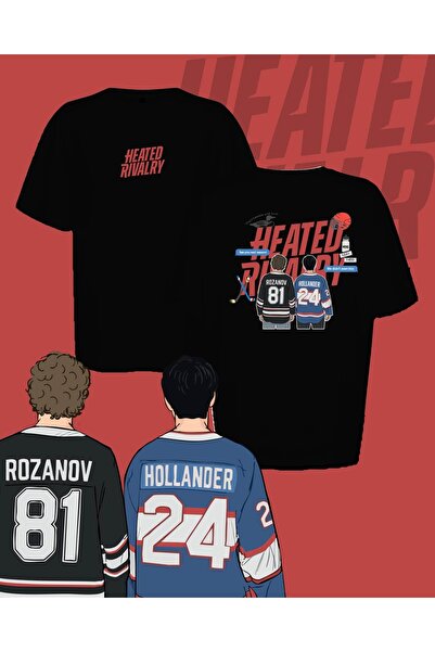 Stayberry Store Heated Rivalry Oversize Crew Neck T-Shirt