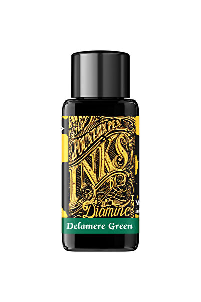 Diamine Sticlă de cerneală de 30 ml - Verde Delamere