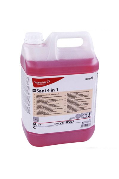 Diversey Concentrated toilet disinfectant detergent - Taski Sani 4in1 Plus, 5...