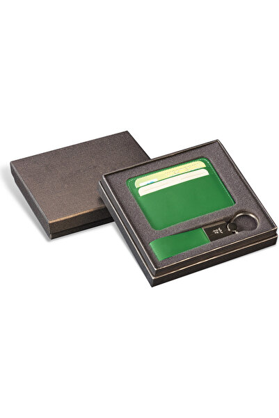 Princ Set breloc + breloc pentru portcard - Verde