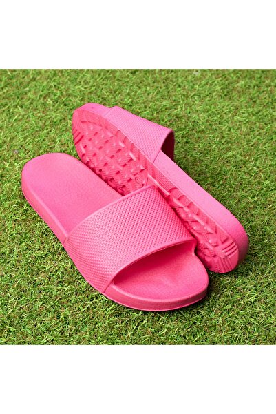 Flame Women's Rubber Flat Open Toe Slippers, F9008