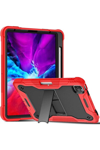 Other iPad Pro 11, Air 5/4 Case - 3 Layer Protection, Stand, Belt Strap, Styl...