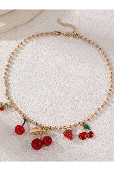 Take Two By Styli Fruit Charms Necklace