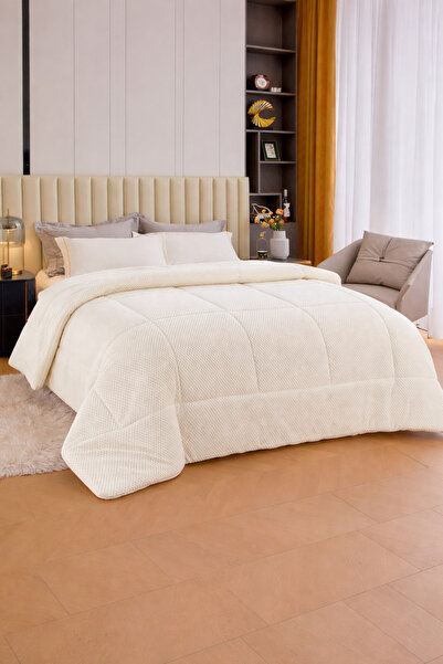 Bottega Home Cream Wellsoft Quilt Double Size (200 X 220)