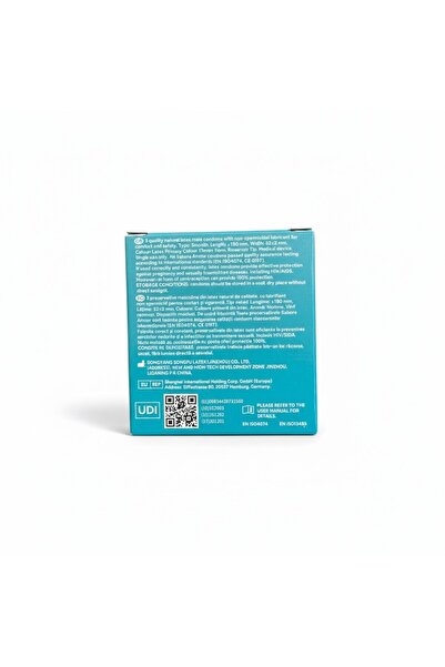 Sabora Amour Prezervative premium - Ultra Thin, din latex , foarte subtiri, 52 mm, 3 buc