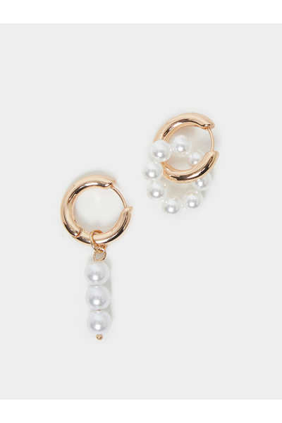Styli Faux Pearl Drop Earrings