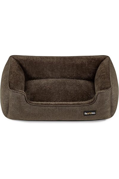 feandrea легло за домашни любимци, плат/полипропилен, кафяво, 55 x 70 x 21 см...