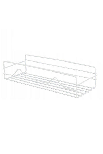 zola Multifunctional bathroom/kitchen organising shelf, wall-mounted, metal, ...