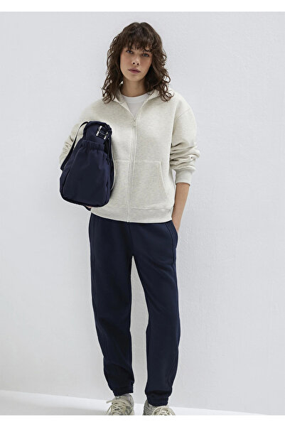 Mavi Logo Printed Beige Sweatshirt 1S10532-85576