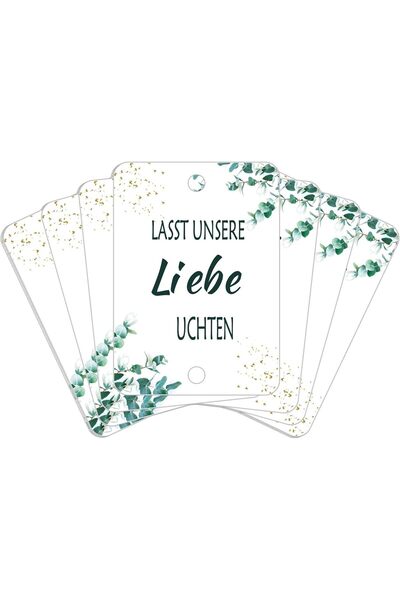 Other Etichete Nuntă pentru Artificii - Set 60 Bucăți, Hârtie Kraft Albă - 2 ...