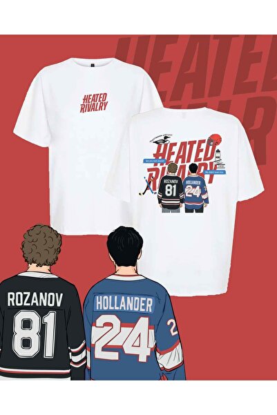Stayberry Store Heated Rivalry Oversize Crew Neck T-Shirt