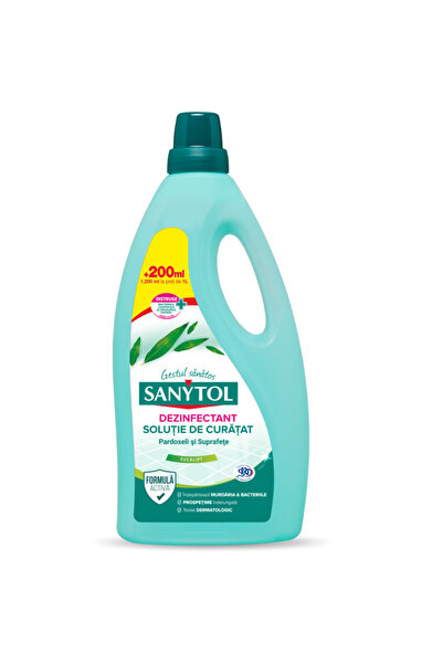 Sanytol Detergent dezinfectant universal pardoseli si suprafete Eucalipt, 1200ml