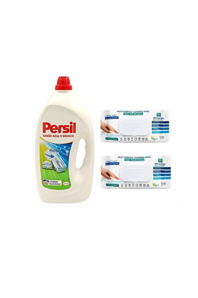 Persil Detergent 4500 ml + 2x Șervețele Umede Multi-Suprafețe DeepFresh 100 buc