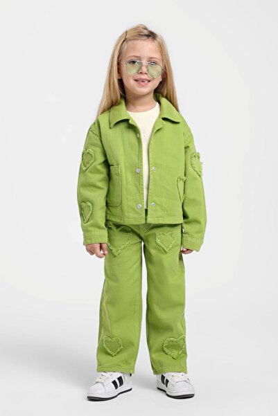 HAUSEkids 1-5 Years Old Sugar Cherry Girl's 3-Piece Set-Green
