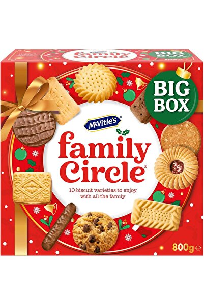 McVities بسكويت فاميلي سيركل ٥ × ٨٠٠ غرام